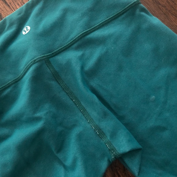 LULULEMON Deep Teal Leggings - Picture 3 of 4